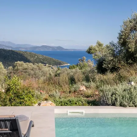 别墅 Mesogi Villas, Brand New Modern, Stylish Villas, Private Pool, Seaviews Spartokhórion