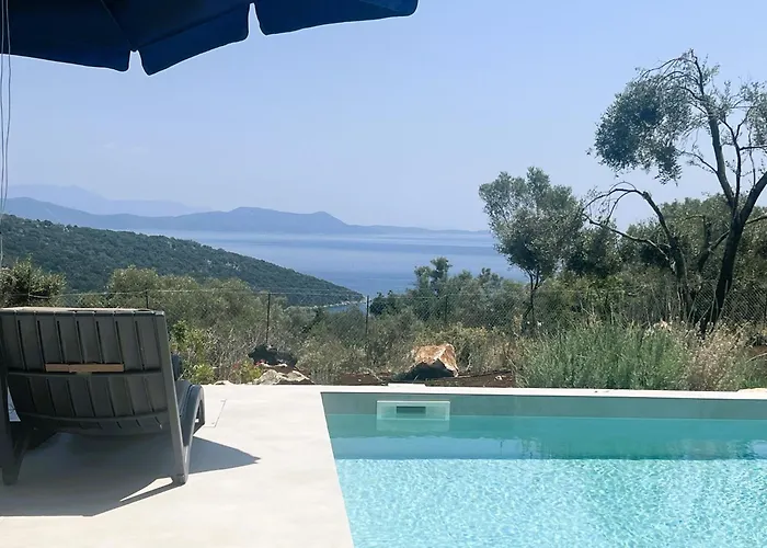 빌라 Mesogi Villas, Brand New Modern, Stylish Villas, Private Pool, Seaviews *