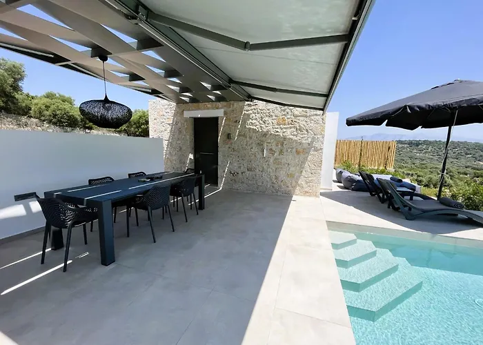 Mesogi Villas, Brand New Modern, Stylish Villas, Private Pool, Seaviews 빌라 *