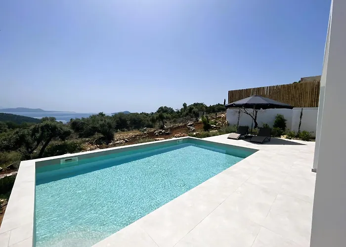 빌라 Mesogi Villas, Brand New Modern, Stylish Villas, Private Pool, Seaviews *