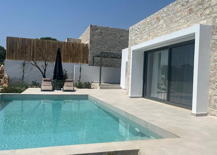 빌라 Mesogi Villas, Brand New Modern, Stylish Villas, Private Pool, Seaviews