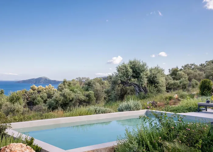 빌라 Mesogi Villas, Brand New Modern, Stylish Villas, Private Pool, Seaviews