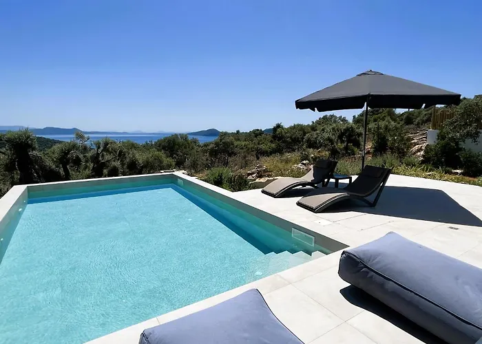 빌라 Mesogi Villas, Brand New Modern, Stylish Villas, Private Pool, Seaviews Spartokhórion