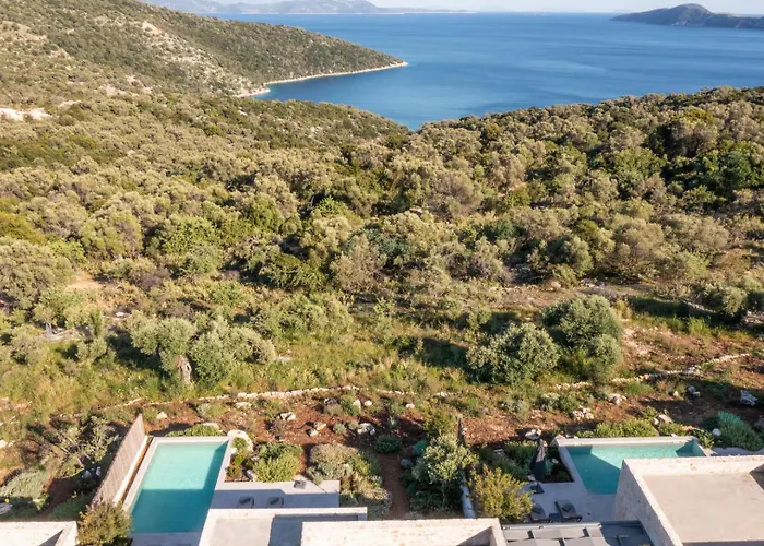 빌라 Mesogi Villas, Brand New Modern, Stylish Villas, Private Pool, Seaviews *