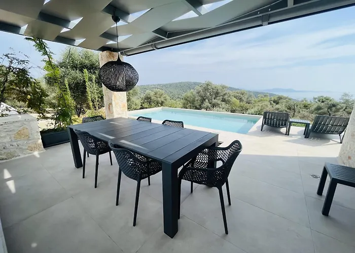 Mesogi Villas, Brand New Modern, Stylish Villas, Private Pool, Seaviews * Spartokhórion