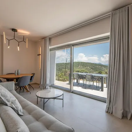 Villa Mesogi Villas, Brand New Modern, Stylish Villas, Private Pool, Seaviews Szpartohóri