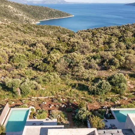 ヴィラ Mesogi Villas, Brand New Modern, Stylish Villas, Private Pool, Seaviews *