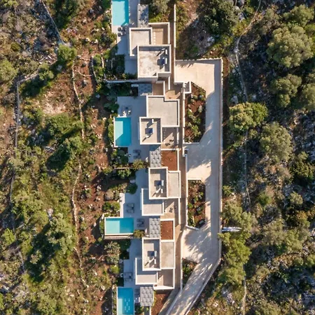 ヴィラ Mesogi Villas, Brand New Modern, Stylish Villas, Private Pool, Seaviews *